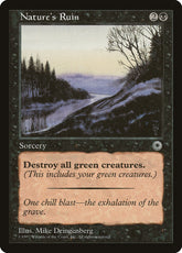 Nature's Ruin / Nature's Ruin - Magic: The Gathering - MoxLand